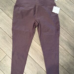 Beyond Yoga Purple Buttery Soft Leggings